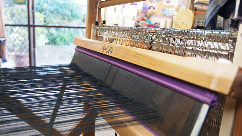 SAORI weaving loom