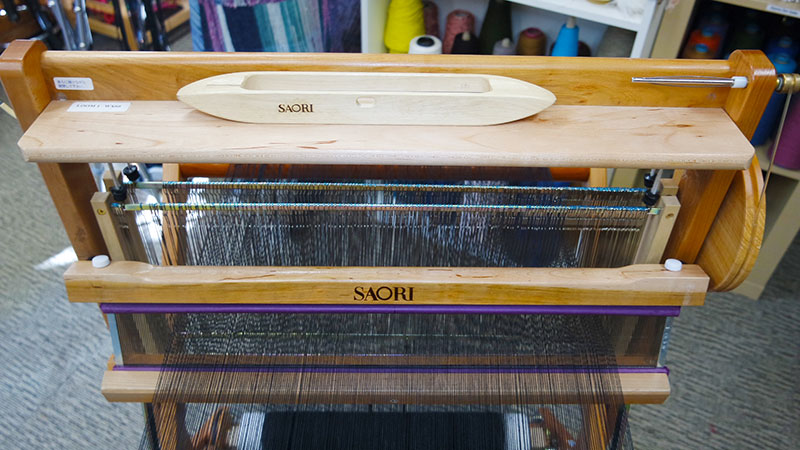 SAORI weaving loom